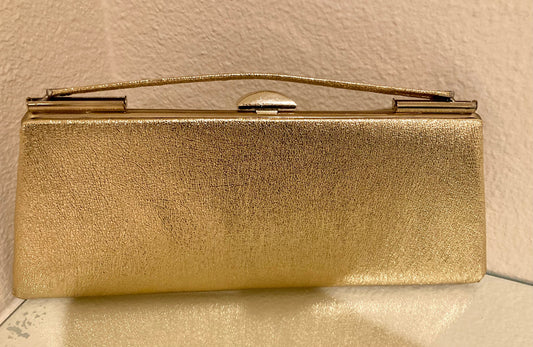 Chic vintage 60 s Gold purse